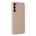 BUĞZ Samsung Galaxy S23 Plus Kılıf Nano İçi Kadife Silikon - Pudra