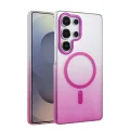 BUĞZ Samsung Galaxy S23 Ultra Glossy Magsafe Kapak - Mor