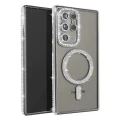 BUĞZ Samsung Galaxy S23 Ultra Joke Simli Magneticsafe Kılıf - Gümüş