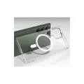 BUĞZ Samsung Galaxy S23 Ultra Kılıf Magneticsafe Şeffaf Silikon - Şeffaf