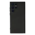 BUĞZ Samsung Galaxy S23 Ultra Kılıf Nano İçi Kadife Silikon - Siyah