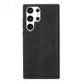 BUĞZ Samsung Galaxy S23 Ultra Uyumlu Deri Cüzdanlı Kılıf RST1 Siyah