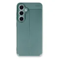 BUĞZ Samsung Galaxy S24 Fe Kılıf Auto Focus Kapak - Koyu Yeşil