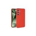 BUĞZ Samsung Galaxy S24 Fe Kılıf Nano İçi Kadife Silikon - Kırmızı