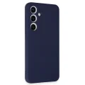 BUĞZ Samsung Galaxy S24 Fe Kılıf Nano İçi Kadife Silikon - Lacivert
