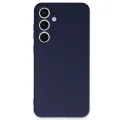 BUĞZ Samsung Galaxy S24 Fe Kılıf Nano İçi Kadife Silikon - Lacivert