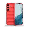 BUĞZ Samsung Galaxy S24 Kılıf Optimum Silikon - Kırmızı