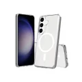 BUĞZ Galaxy S24 Plus Kılıf Magneticsafe Şeffaf Silikon - Şeffaf