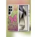 BUĞZ Samsung Galaxy S24 Ultra Kılıf Blade Aynalı Desenli Kapak - Desen 4