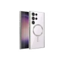 BUĞZ Samsung Galaxy S24 Ultra Kılıf Kross Magneticsafe Kapak - Titan Gri
