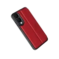 BUĞZ Samsung Galaxy S25 Edge Flip Cover - Kırmızı