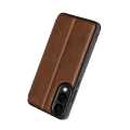 BUĞZ Samsung Galaxy S25 Edge Flip Cover - Taba