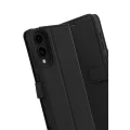 BUĞZ Samsung Galaxy S25 Edge Trend S Plus Kapaklı Kılıf - Siyah