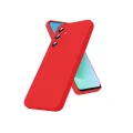 BUĞZ Samsung Galaxy S25 Fe Nano İçi Kadife Silikon - Kırmızı
