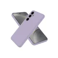 BUĞZ Samsung Galaxy S25 Kılıf Nano İçi Kadife Silikon - Lila