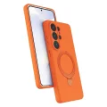 BUĞZ Samsung Galaxy S26 Ultra Regal Magsafe Standlı Kapak - Turuncu