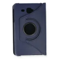 BUĞZ Samsung Galaxy T280 Tab A 7 Kılıf 360 Tablet Deri Kılıf - Lacivert