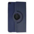 BUĞZ Samsung Galaxy T290 Tab A 8 Kılıf 360 Tablet Deri Kılıf - Lacivert