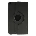 BUĞZ Samsung Galaxy T290 Tab A 8 Kılıf 360 Tablet Deri Kılıf - Siyah
