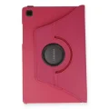 BUĞZ Samsung Galaxy T500 Tab A7 10.4 Kılıf 360 Tablet Deri Kılıf - Pembe
