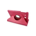 BUĞZ Samsung Galaxy T560 Tab E 9.7 Kılıf 360 Tablet Deri Kılıf - Pembe