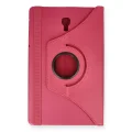 BUĞZ Samsung Galaxy T590 Tab A 10.5 Kılıf 360 Tablet Deri Kılıf - Pembe