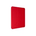 BUĞZ Samsung Galaxy T737 Tab S7 Fe 12.4 Kılıf Kalemlikli Mars Tablet Kılıfı - Kırmızı
