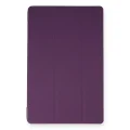 BUĞZ Samsung Galaxy T970 Tab S7 Plus 12.4 Kılıf Tablet Smart Kılıf - Mor
