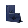 BUĞZ Samsung Galaxy Tab A11 360 Tablet Deri Kılıf - Lacivert