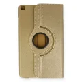 BUĞZ Samsung Galaxy Tab A9 Plus Kılıf 360 Tablet Deri Kılıf - Gold