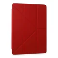 BUĞZ Samsung Galaxy Tab A9 Plus Kılıf Kalemlikli Mars Tablet Kılıfı - Kırmızı