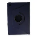 BUĞZ Samsung Galaxy X200 Tab A8 10.5 Kılıf 360 Tablet Deri Kılıf - Lacivert
