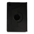 BUĞZ Samsung Galaxy X200 Tab A8 10.5 Kılıf 360 Tablet Deri Kılıf - Siyah