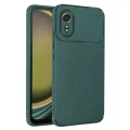 BUĞZ Samsung Galaxy Xcover 7 Kılıf Auto Focus Karbon Kapak - Yeşil