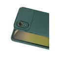 BUĞZ Samsung Galaxy Xcover 7 Kılıf Auto Focus Karbon Kapak - Yeşil