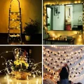 BUĞZ Sarı Peri LED Flaşlı Işık – 3 Metre Dekoratif Oda ve Organizasyon Aydınlatması