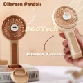 BUĞZ Şarj Edilebilir El Vantilatörü: Çok Renkli Sevimli Tasarım ve Üç Kademeli Soğutma Özelliği