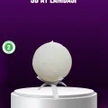 BUĞZ Şarjlı 3D Baskılı 16 Renk Ay Lambası  Stand