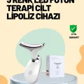  Şarjlı Akıllı Cilt Temizleme ve Nemlendirme Cihazı – 500 mAh, Otomatik Kapanma ve EMS Modlu