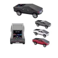 BUĞZ Şarjlı araba tasarımlı siyah Bluetooth hoparlör 15W FM radyo SD kart USB destekli