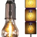 BUĞZ Şarjlı Dekoratif Kamp Lambası Askılı Ampul Led Işık Type-C Girişli