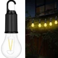 BUĞZ Şarjlı Dekoratif Kamp Lambası Askılı Ampul Led Işık Type-C Girişli