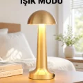 BUĞZ Şarjlı Dimmerli LED Masa Lambası – 4-8 Saat Aydınlatma Yeni Nesil