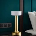 BUĞZ Şarjlı Dokunmatik LED Masa Lambası 3 Renk Dimmer Özellikli
