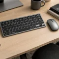 BUĞZ Şarjlı Kablosuz Klavye ve Mouse Seti Kompakt Taşınabilir Tasarım