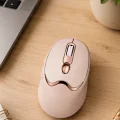 BUĞZ Şarjlı Kablosuz Mouse Sessiz Tıklama Bluetooth ve USB Destekli