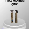 BUĞZ Şarjlı Kablosuz Tıraş Makinesi – 1800 mAh Batarya, Uzun Pil Ömrü, Profesyonel Sessiz Motor