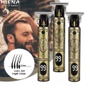 BUĞZ Şarjlı kuru saç sakal vücut tıraş makinesi metalik renk 3-5 başlıklı lcd ekranlı