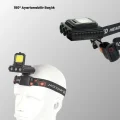 BUĞZ Şarjlı LED Kafa Lambası 800 Lumen COB XPE Ayarlanabilir Başlıklı