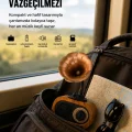 BUĞZ Şarjlı Mini Retro Radyo Bluetooth Hoparlör Çoklu Bağlantı Seçenekli Yeni Nesil